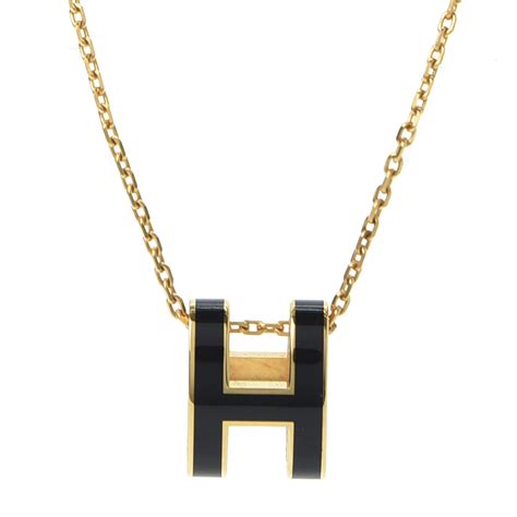 Hermes h necklace on sale